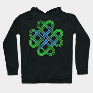 Celtic Knot Heart Cross Hoodie